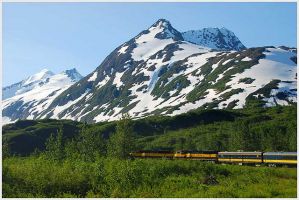 Train at Resurrection Bay